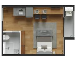 #AP06445 - Studio para Venda em São Paulo - SP - 1