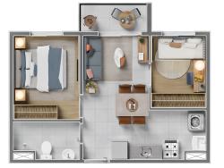 #AP06428 - Apartamento garden para Venda em São Paulo - SP - 1