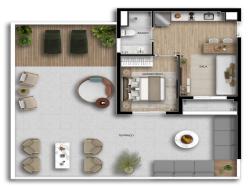#AP06398 - Apartamento garden para Venda em São Paulo - SP - 1