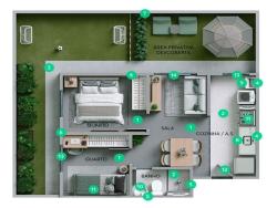 #AP06393 - Apartamento garden para Venda em São Paulo - SP - 1