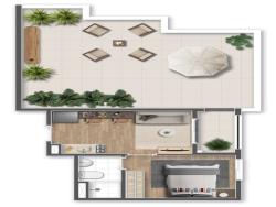 #AP06378 - Apartamento garden para Venda em São Paulo - SP - 1