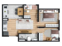 #AP06351 - Studio para Venda em São Paulo - SP - 1