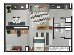 #AP06579 - Studio para Venda em São Paulo - SP - 1