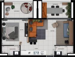 #AP06575 - Studio para Venda em São Paulo - SP - 1